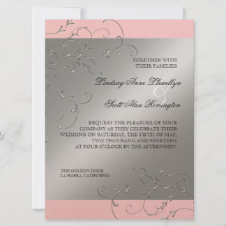 Black Tie Elegance, inbjudningar till Silver-bröll