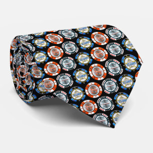 Black Tie med högroller Poker Chip Slips