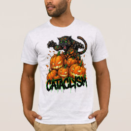 Black Tiger Jack-o-Lantern Cataclysm T Shirt