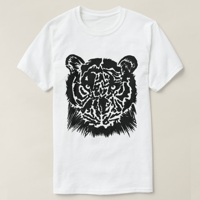 Black Tiger T-Shirt (Design framsida)
