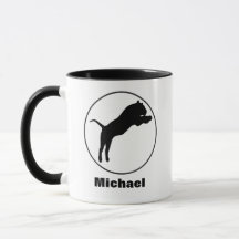 Black Tiger Teckning i Circle Ram Anpassa