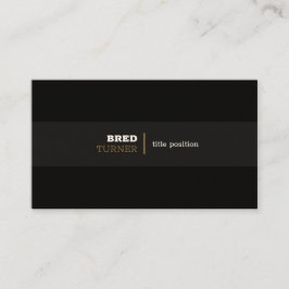 Black Tones Visitkort