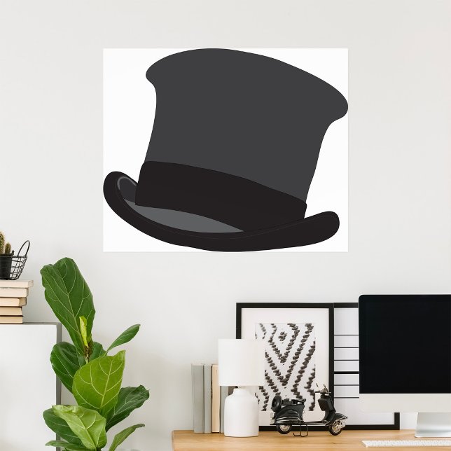 Black Top hat Poster (Skapare uppladdad)