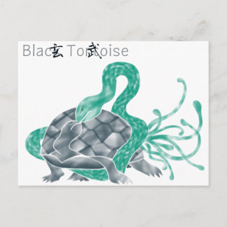 Black Tortoise(black) Vykort