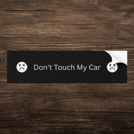Black Touch My Car Bildekal