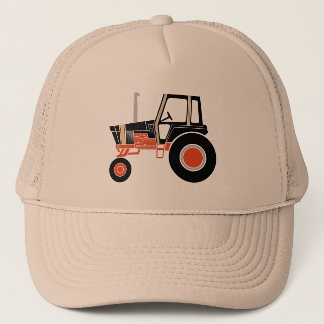 Black Tractor Hat Keps (Framsida)