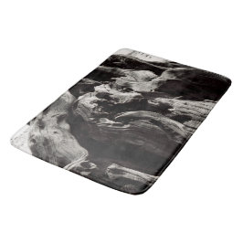 Black Träd Bark Badrumsmatta