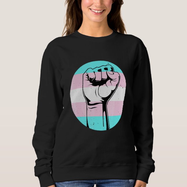 Black Transgender Pro Black Lgbt Afro American Pri T Shirt (Framsida)