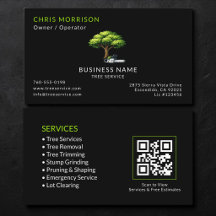 Black Tree Services QR-kod