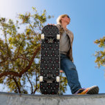 Black Triangle UFO Pattern Modern Abstract Mini Skateboard Bräda 18,5 Cm<br><div class="desc">Ride in style with a skateboard that evokes the intrigue of triangle UFOs, featuring a geometeric pattern of black triangles accented by red and white circles. Perfect for skateboarders who appreciate modern aesthetics with a touch of sci-fi mystery. Edit to change the dark gray background to any color you wish....</div>