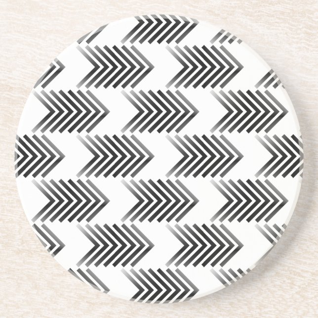 Black Tribal Pil Mönster Underlägg (Framsidan)