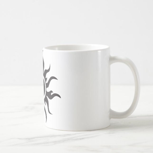 Black Tribal Sol Kaffemugg (Höger)