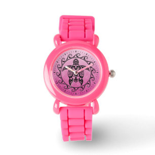Black Tribal Turtle Armbandsur