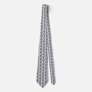 Black Trinity Knot Celtic Cat Neck Tie Slips
