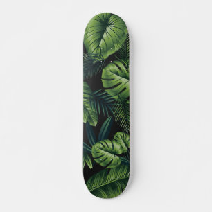 Black Tropical Mönster Mini Skateboard Bräda 18,5 Cm