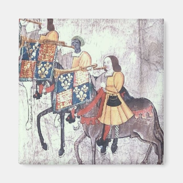 Black Trumpeter Magnet (Framsidan)