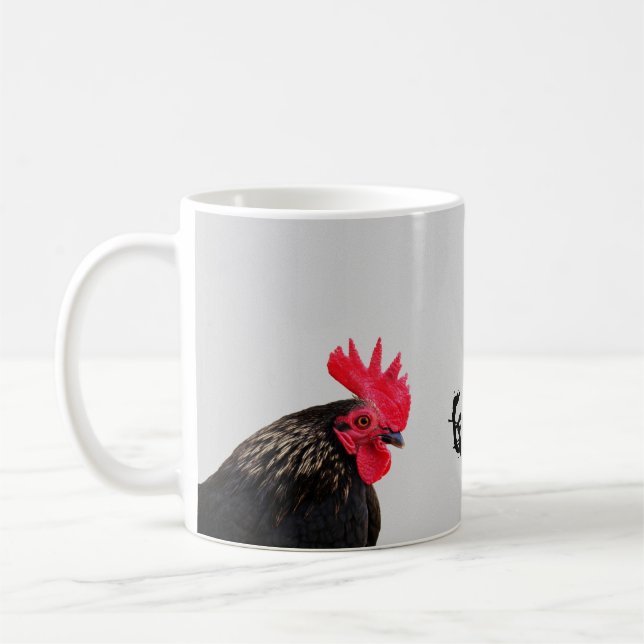 Black Tupp - Bra God morgon - Anpassade Kaffemugg (Vänster)
