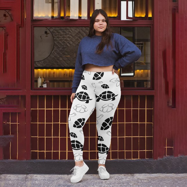 Black Turtle Leggings (Skapare uppladdad)