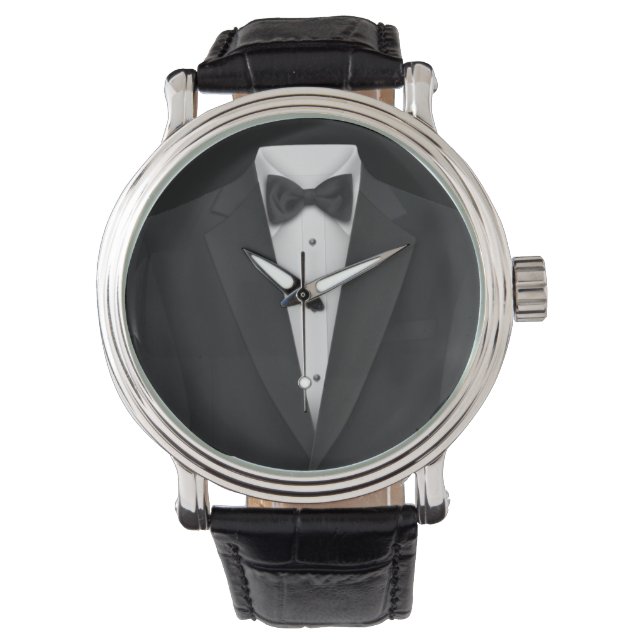 Black Tuxedo Armbandsur (Framsida)