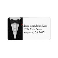 Black Tuxedo med Bow Tie