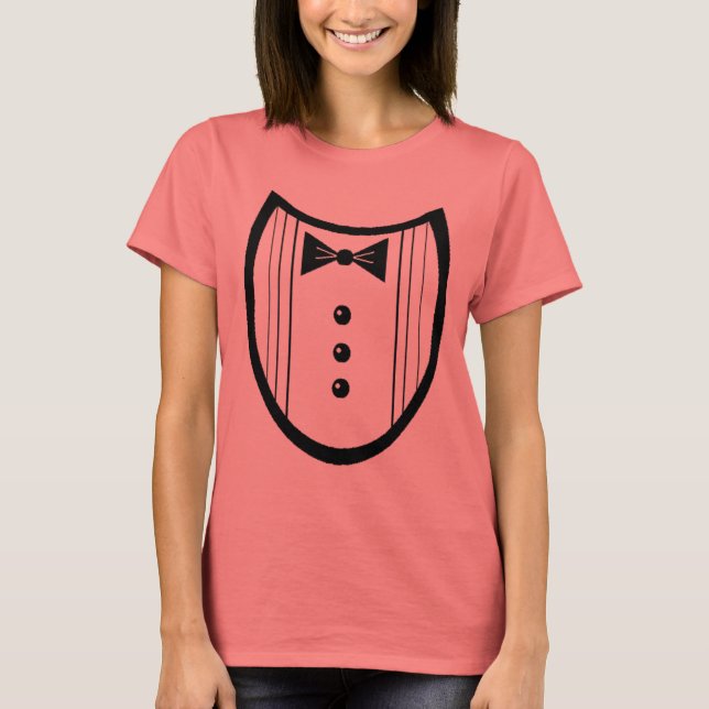 Black Tuxedo Tee (Framsida)