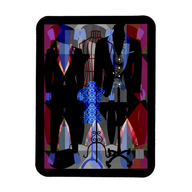 Black Tuxedos Magnet (Vertikal)