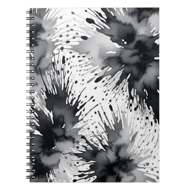 Bläck Tvättar platteranteckningsbok Anteckningsbok (Framsidan)