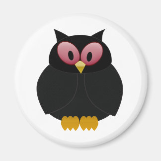 Black uggla magnet