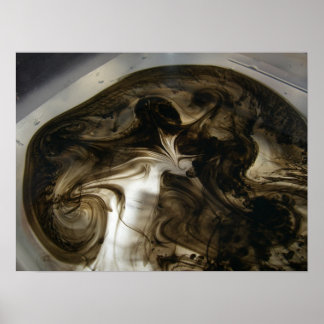 Bläck under inflytande poster