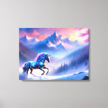 Black Unicorn i Dreamy Winter Ligcape