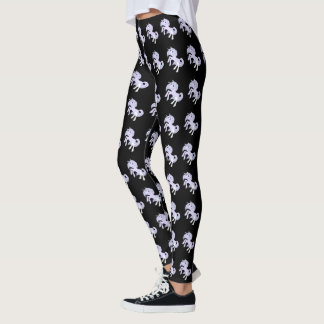 Black Unicorn Leggings