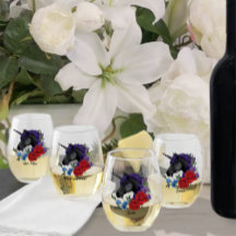 Black Unicorn Lila Red Sage Flowers