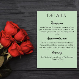 Black Unicorn Lila Red Sage Flowers Tilläggskort