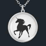 Black Unicorn Silhouette Necklace Silverpläterat Halsband<br><div class="desc">Necklaces är ett underbart sätt att visa din känsla av stil för världen. Brapa dig själv i stil medan du lägger till perfekten så att vardagsmattan lyser. Necklaces är ett svepande tillskott till alla utrustningar och ett underbart sätt att skapa ett påstående, och är unika chic oavsett vart man går,...</div>