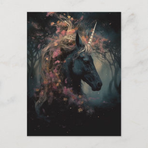 Black Unicorn Vykort