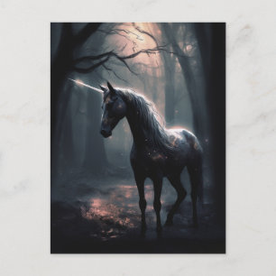 Black Unicorn Vykort