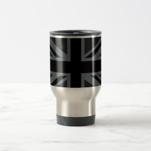 Black Union Jack British Flagga Decor Resemugg