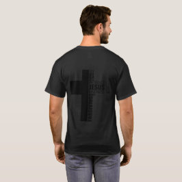 Black Unisex Kor från Jesus T-Shirt