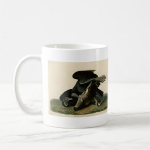 Black Vculture, från Audubon's Birds of America Kaffemugg