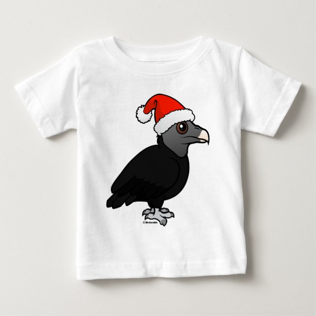 Black Vculture Santa Tee (Framsida)