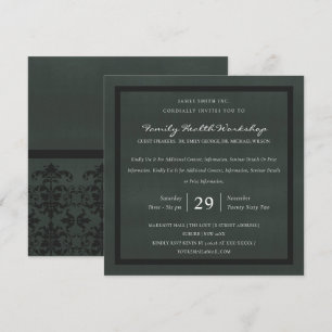 BLACK VELVET BLACK DAMASK CLASSIC WORKSHOP EVENT INBJUDNINGAR