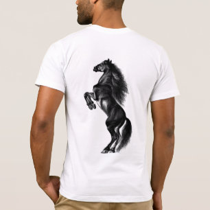 Black Vild Horse T-Shirt