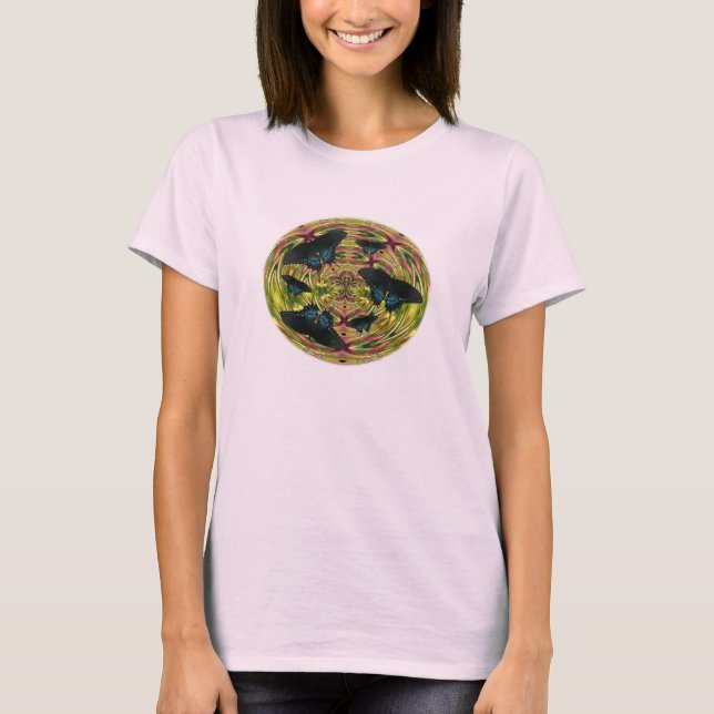 Black Vingar T-Shirt (Framsida)