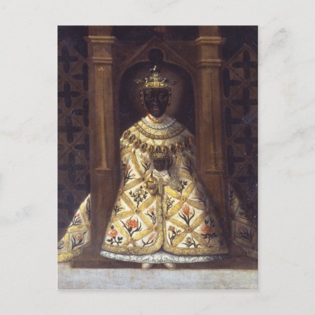 Black Virgin i Chadaraita Vykort (Framsida)