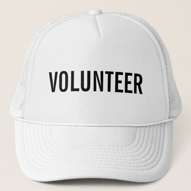 Black Volunteer Truckerkeps (Framsida)