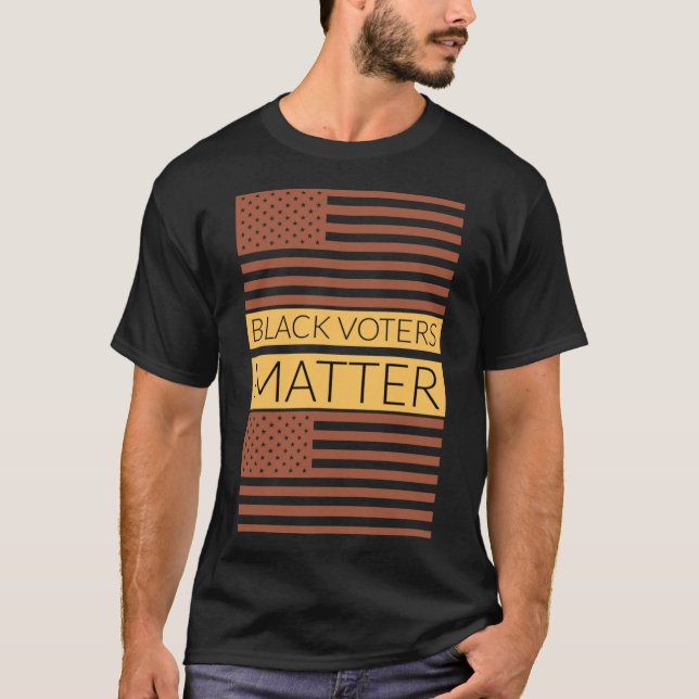 Black Voters Matter Essential  T Shirt (Framsida)