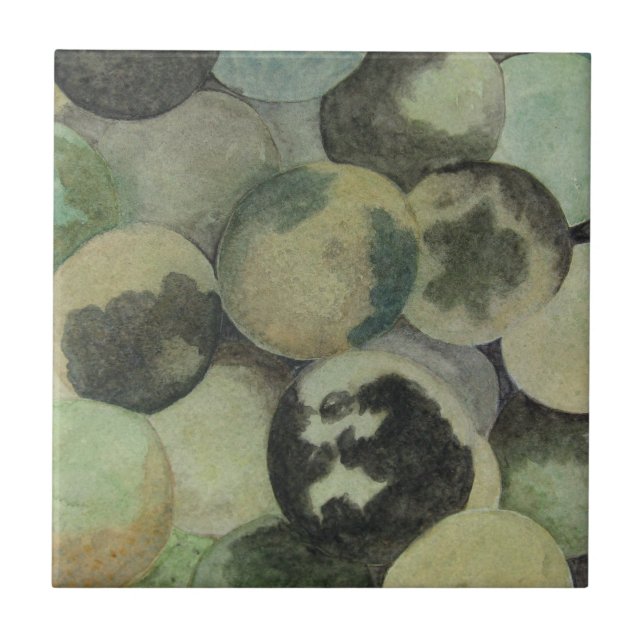 Black Walnut Kakelplatta (Framsidan)