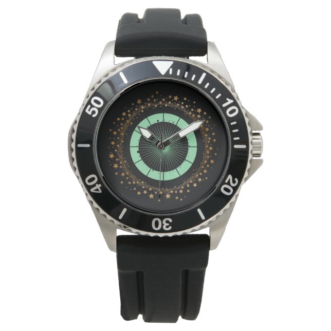 Black watch armbandsur (Framsida)