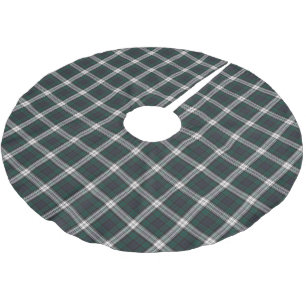 Black Watch Dress Modern Scottish Tartan Julgransmatta Borstad Polyester