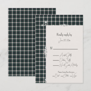 Black Watch Klänning Skotsk Tartan OSA Kort
